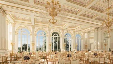 Dorures et moulures au plafond : Trump fait construire une nouvelle salle de bal à la Maison-Blanche