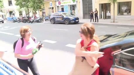 La &quot;fontanera&quot; Leire Díez llega a Ferraz para explicar los audios contra la UCO