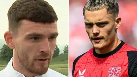 Andy Robertson quickly made his mind up on Florian Wirtz before Liverpool transfer