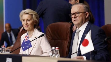 EU chasing Australia defence deal with threat of US leaving NATO looms