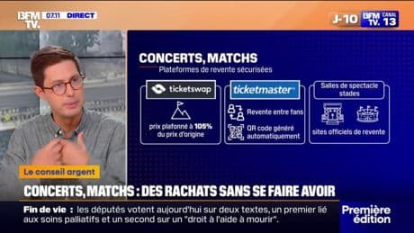 Concerts, matchs: comment racheter des places pas chères et sans se faire avoir ?