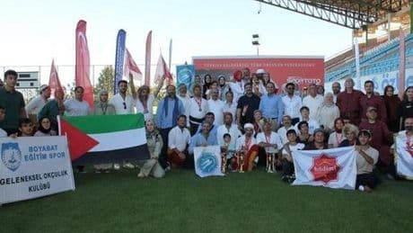 Sivas'ta düzenlenen Açık Hava Puta Şampiyonası madalya ve kupa töreniyle sona erdi