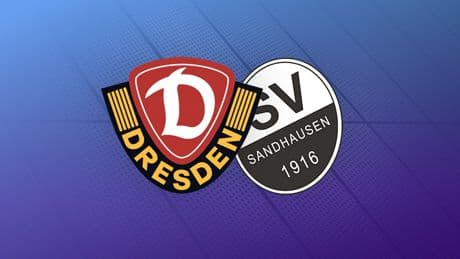 Frühe Tore entscheiden - Dresden schlägt Sandhausen 2:1
