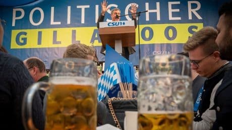Schlagabtausch beim Gillamoos: Markus Söder und die dunkle Seite der Macht