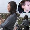 Awkward moment mother of Princess Beatrice's stepson Dara Huang dodges question about the royal family on new TV show in £60m London penthouse