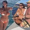 Newlyweds Nick Knowles, 62, and bikini-clad wife Katie, 34, pack on the PDA as they enjoy romantic honeymoon on a yacht in Ibiza