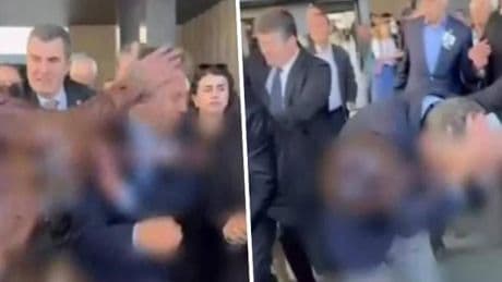 Sırrı Süreyya Önder'in anma töreninde provokasyon: Özgür Özel saldırıya uğradı
