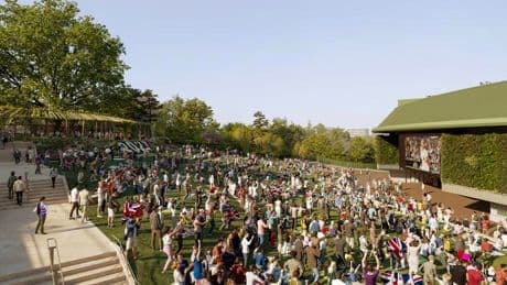 On Site At Wimbledon 2025 Ahead Of Famed The Hill’s Makeover