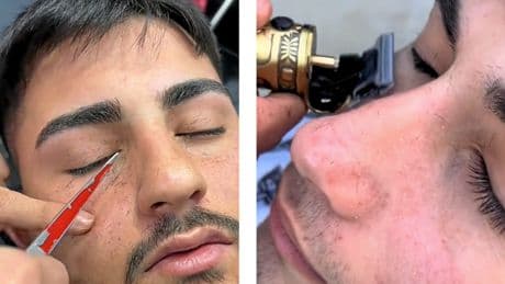Se raser les cils pour être un « vrai mec » ? La tendance dangereuse qui cartonne sur TikTok