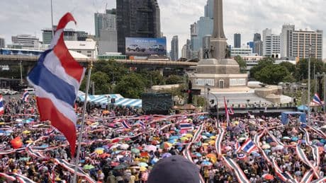 Thai Protesters Vent Their Exasperation With the Prime Minister