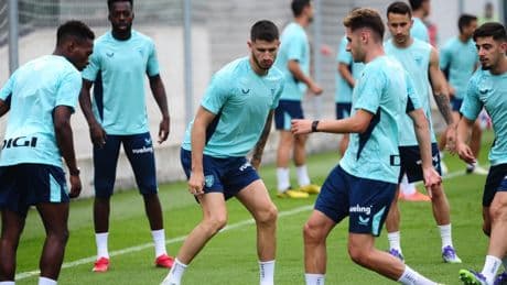 La preparación del Athletic sigue su curso en Lezama