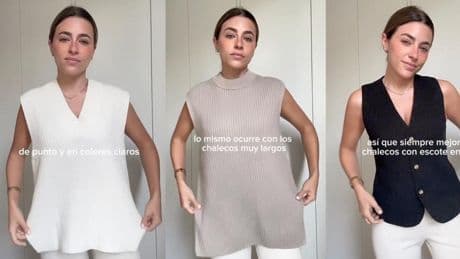 Natalia Cebrián, asesora de moda: “Si eres bajita evita los chalecos oversize porque lo único que hacen es aportar volumen y acortar la figura”