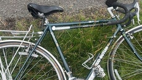 Cops hunt to ID tragic cyclist who collapsed and died on Scots road