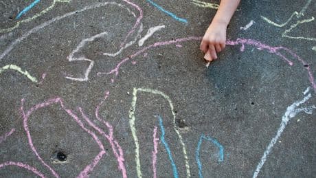 'My Child Drew Chalk Pictures On The Pavement. Was I Wrong To Let Them?'