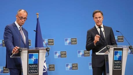 Dutch leader says NATO's chief insists allies should spend at least 3.5% of GDP on defense budgets