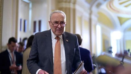 Schumer warns Trump budget bill Medicaid cuts could jeopardize GOP senators: 'We Are All Going to Die Act'
