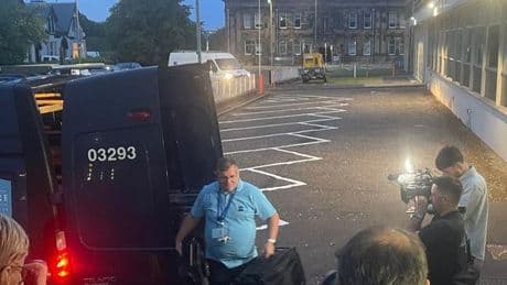 First ballot boxes arrive at count for Hamilton, Larkhall & Stonehouse by-election
