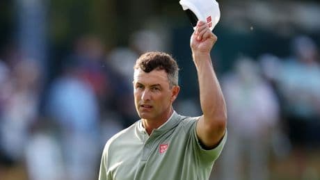 US Open: Adam Scott puts himself in contention as Sam Burns leads going into final round