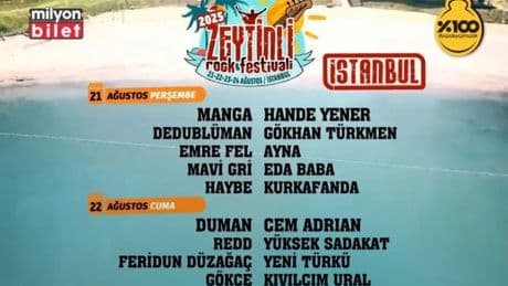 Zeytinli Rock Festivali iptal edildi