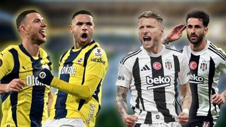 Fenerbahçe - Beşiktaş: İlk 11'ler