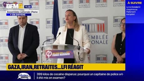 Propos de Donald Trump sur Emmanuel Macron: "nouvelle humiliation de notre pays", pour Mathilde Panot