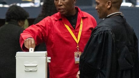 Who Is Julius Malema, the South African Politician in the White House Video?