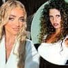 Princess Andre, 17, looks the spitting image of her mother Katie Price, 47, at the same age as she sports a curly-haired look for Dua Lipa concert