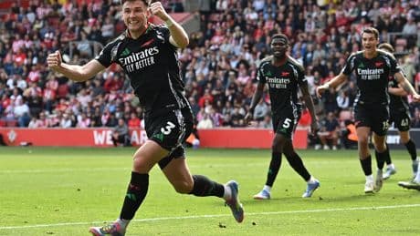 Arsenal player ratings vs Southampton: Kieran Tierney enjoys perfect send off as Martin Odegaard makes impact