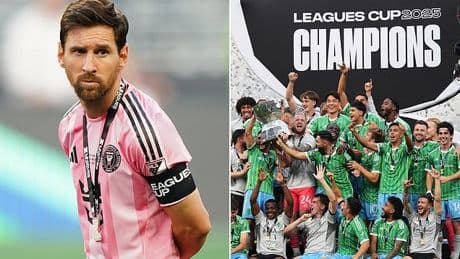 Lionel Messi and Inter Miami DESTROYED in Leagues Cup final by Seattle Sounders