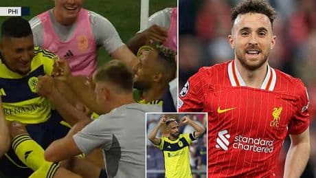 Incredible moment MLS hero dedicates late winner to Diogo Jota after Liverpool star's tragic death