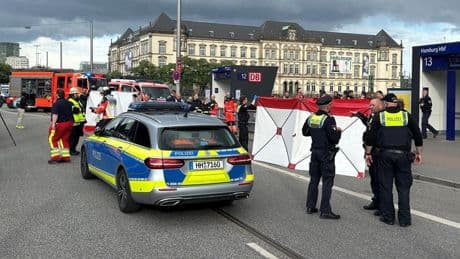 Al menos 12 personas heridas tras un ataque con cuchillo en Hamburgo