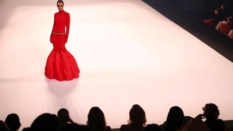 Stéphane Rolland lets couture speak for itself with space-age glamor
