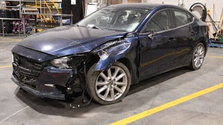 Car that killed boy in Mill Woods hit and run found at Edmonton auto body shop