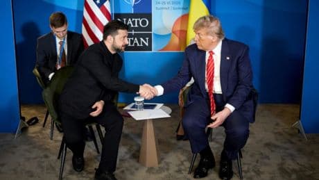 Selenskyj und Trump am Rande von Nato-Gipfel in Den Haag zusammengekommen