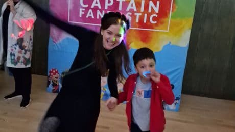 I hired 2 babysitters to help with my son's birthday party. It allowed me to enjoy the party too.