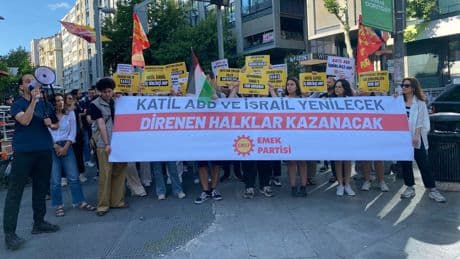 Emek Partisi İstanbul'dan seslendi: "ABD ve İsrail yenilecek, direnen halklar kazanacak"