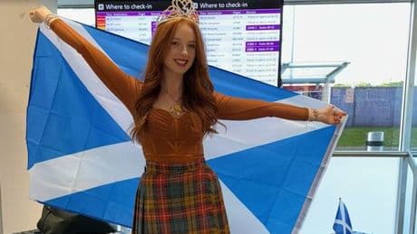 Lanarkshire's Miss Scotland flies 5000 miles to India to compete in Miss World
