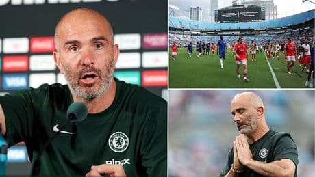 Chelsea boss labels Club World Cup win over Benfica 'a joke' as he says the tournament 'is not football' after last-16 clash was suspended for nearly two hours due to lightning
