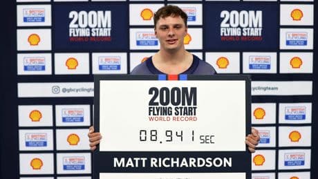 Harrie Lavreysen verliest wereldrecord na sensationele tijd Matthew Richardson