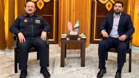 AFAD Başkanı Pehlivan, Lazkiye Valiliğini ziyaret etti