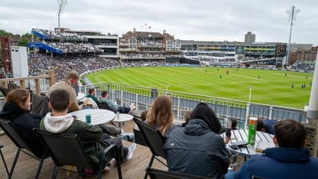Spectacular flats overlooking iconic UK stadium go on sale from just £400k – with owners able to watch England for free