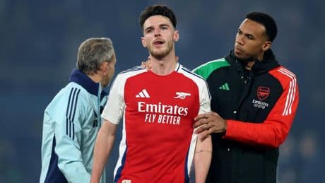 Declan Rice, roto tras caer ante el PSG: "Es horrible"