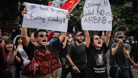 ‘Gringo’s out’ klinkt het in Mexico-Stad. Inwoners zijn gentrificatie zat