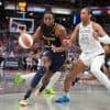 Aces star A'ja Wilson injures her right wrist vs. the Liberty and will get an MRI