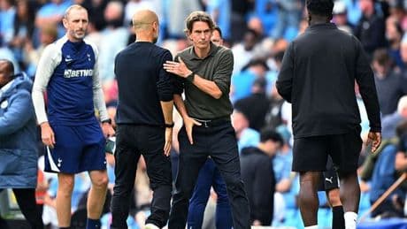 Tottenham manager Thomas Frank continues flying start as Man City star has day to forget