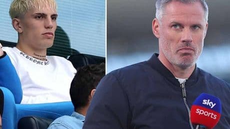Jamie Carragher fumes at what Alejandro Garnacho did after Man Utd exit - 'Can't stand it'