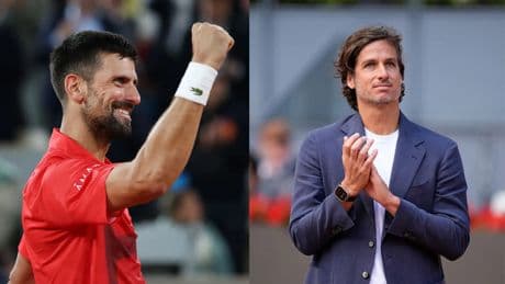 Feliciano López, el amuleto de Novak Djokovic para ganar a Zverev en Roland Garros: &quot;Me ha ayudado&quot;