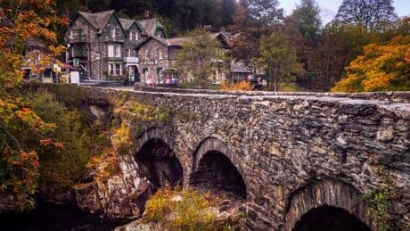 Gorgeous UK town with waterfalls and cute shops is perfect spot to visit in autumn