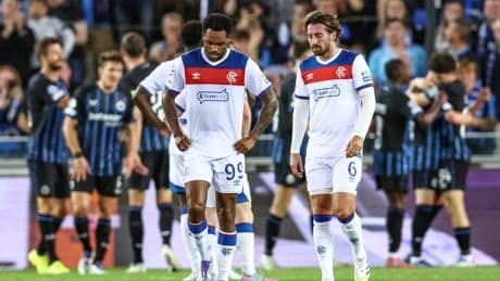 Abysmal Rangers hit for six as Scots crash out of Champions League