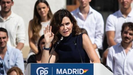 Ayuso censura que «los etarras» sean los que más «jalean» las protestas a favor de Palestina